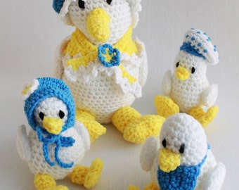 Crochet Pattern Super Easy Bulky Kitchen Set PB111-R